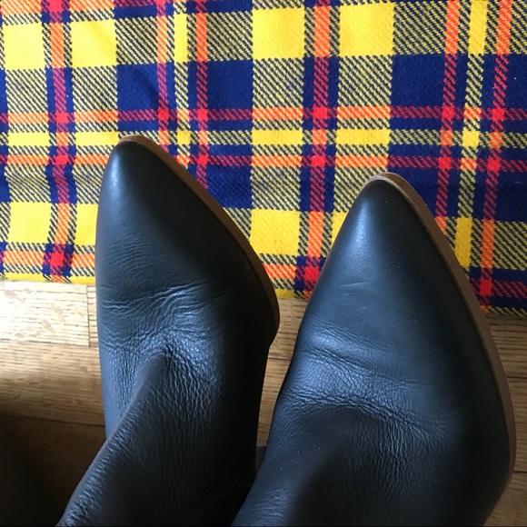 1. State Paiton Black Leather Knee High Boots - Picture 8 of 8